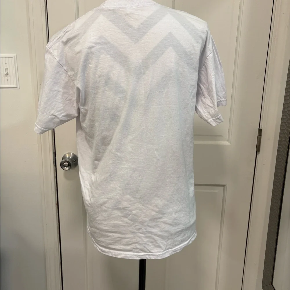 Star Wars Graphic Tee‎ Short Sleeve White/Blue Fandom Retro Chewy Luke Skywalker
